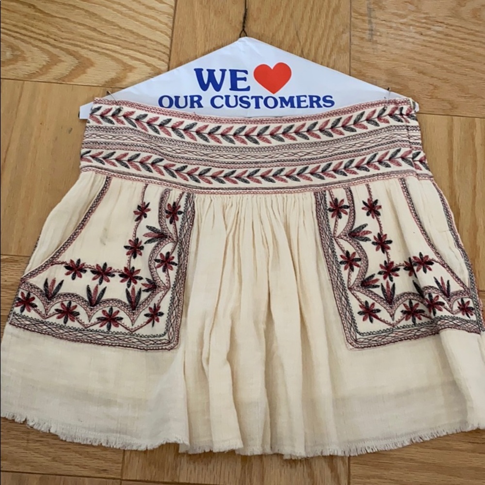 Isabel Marant Étoile cotton-muslin mini skirt